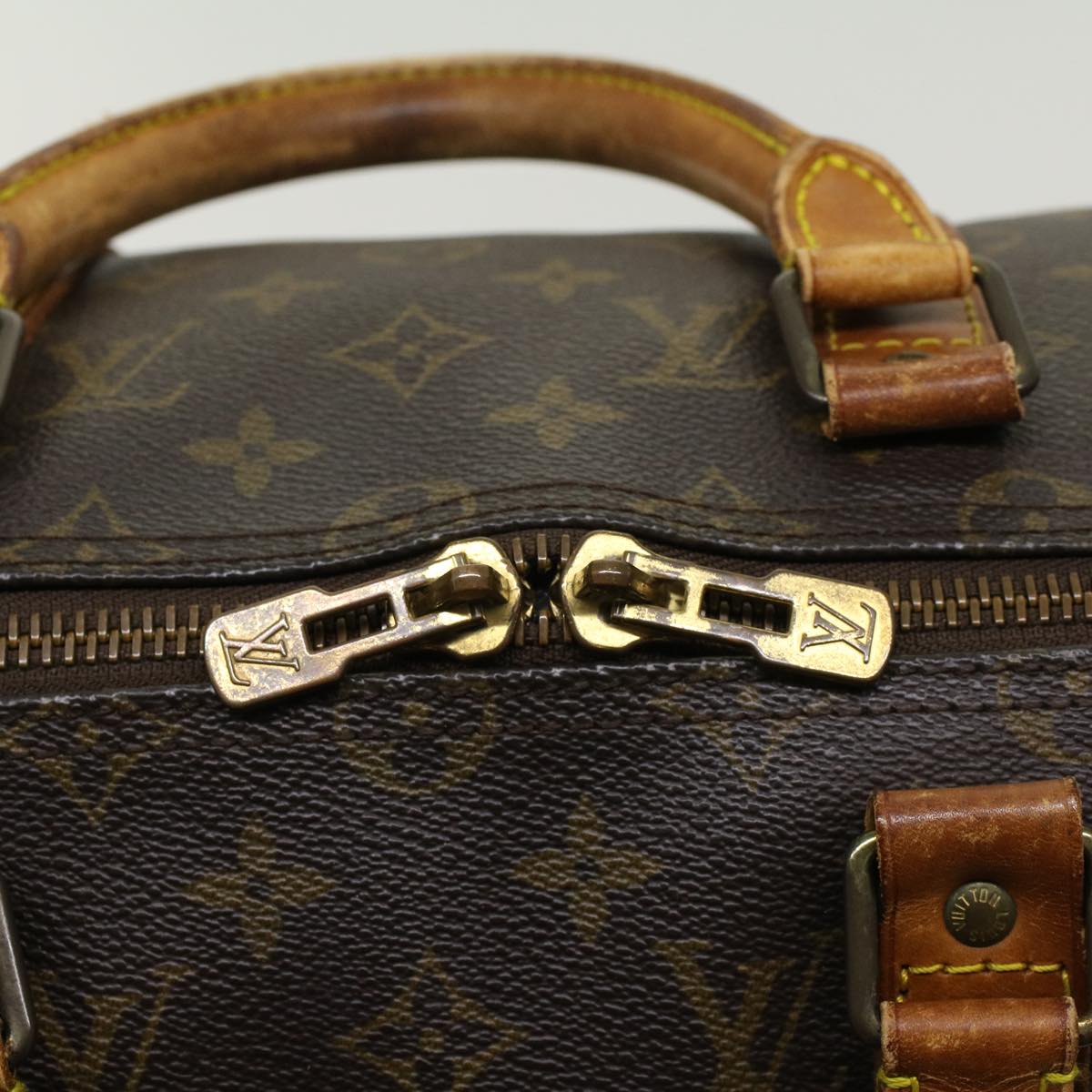 LOUIS VUITTON Monogram Keepall Bandouliere 50 Boston Bag M41416 LV 43963