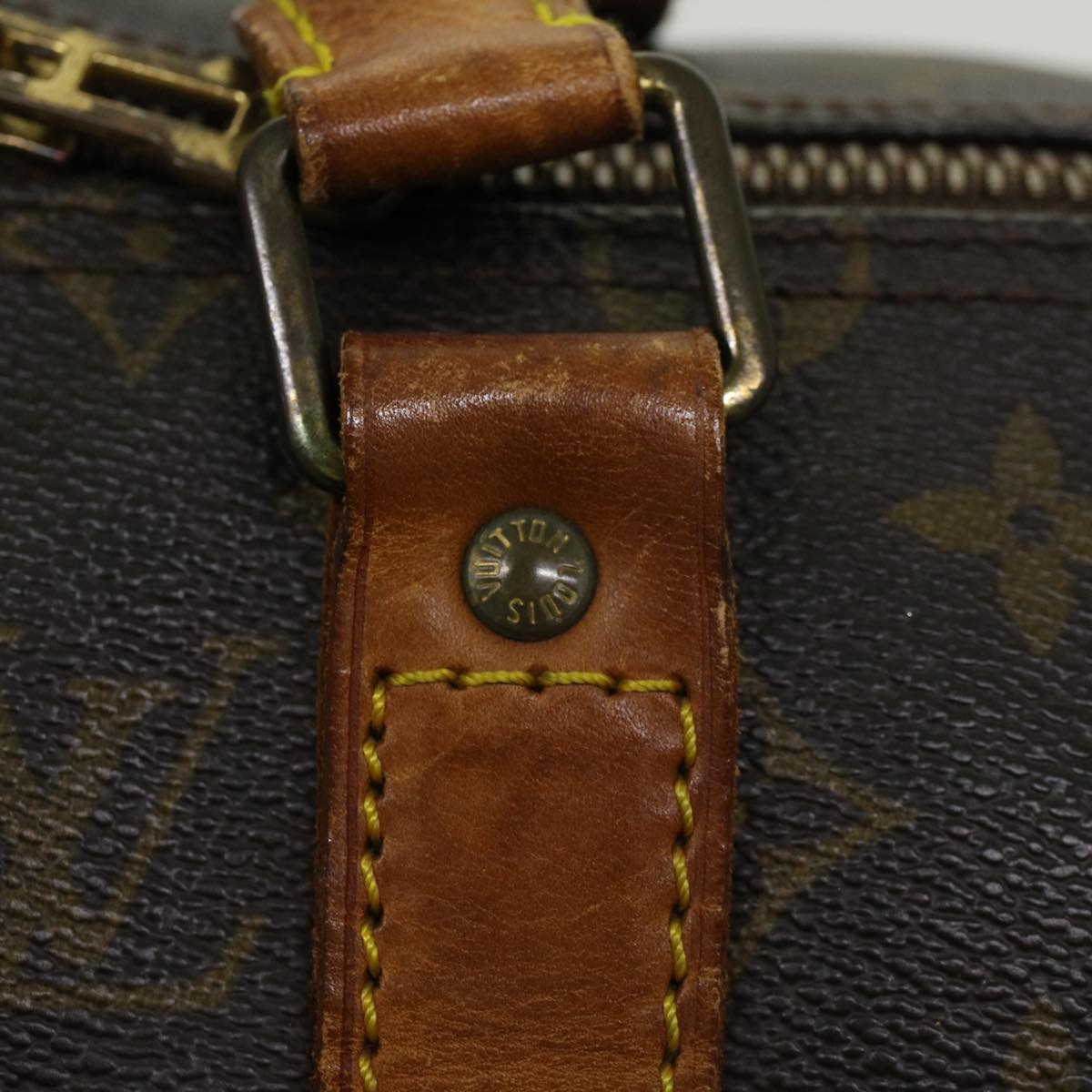 LOUIS VUITTON Monogram Keepall Bandouliere 50 Boston Bag M41416 LV 43963