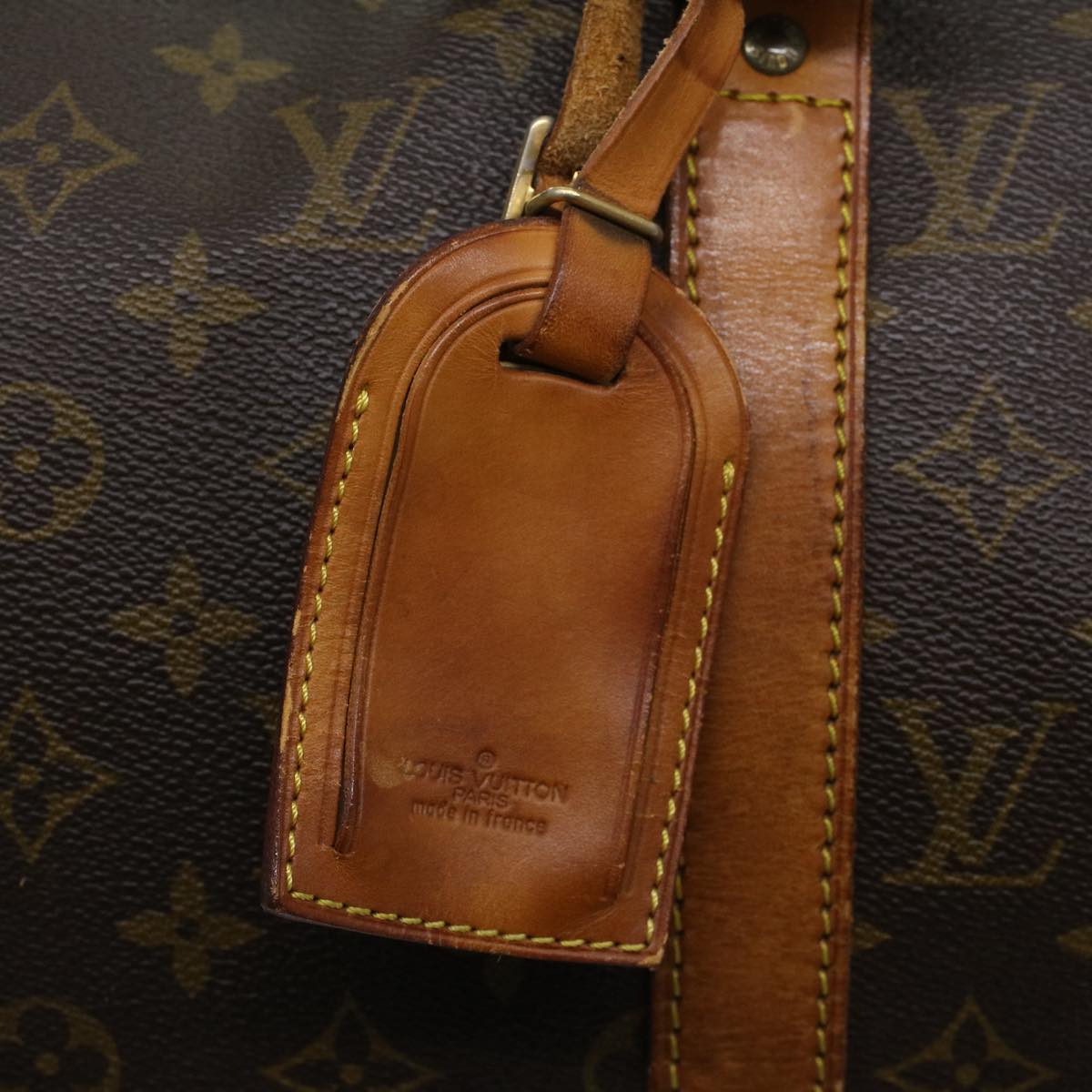 LOUIS VUITTON Monogram Keepall Bandouliere 50 Boston Bag M41416 LV 43963