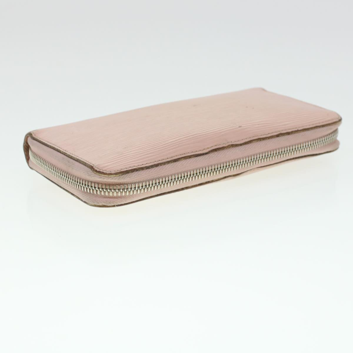 LOUIS VUITTON Epi Zippy Wallet Long Wallet Rose Valerine M61863 LV 43984