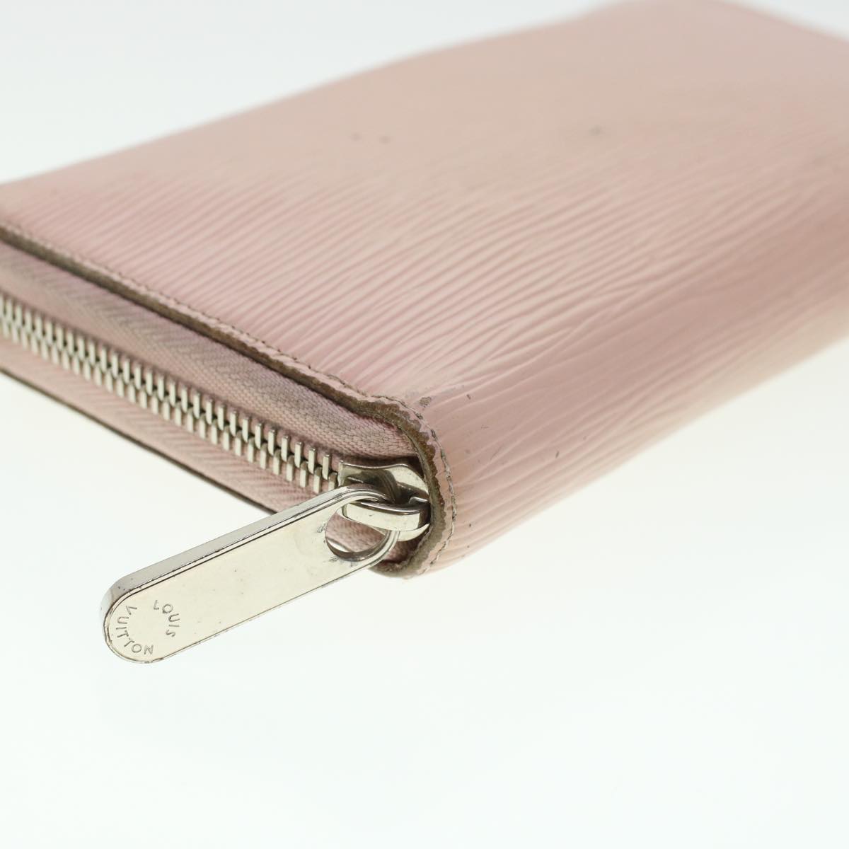 LOUIS VUITTON Epi Zippy Wallet Long Wallet Rose Valerine M61863 LV 43984