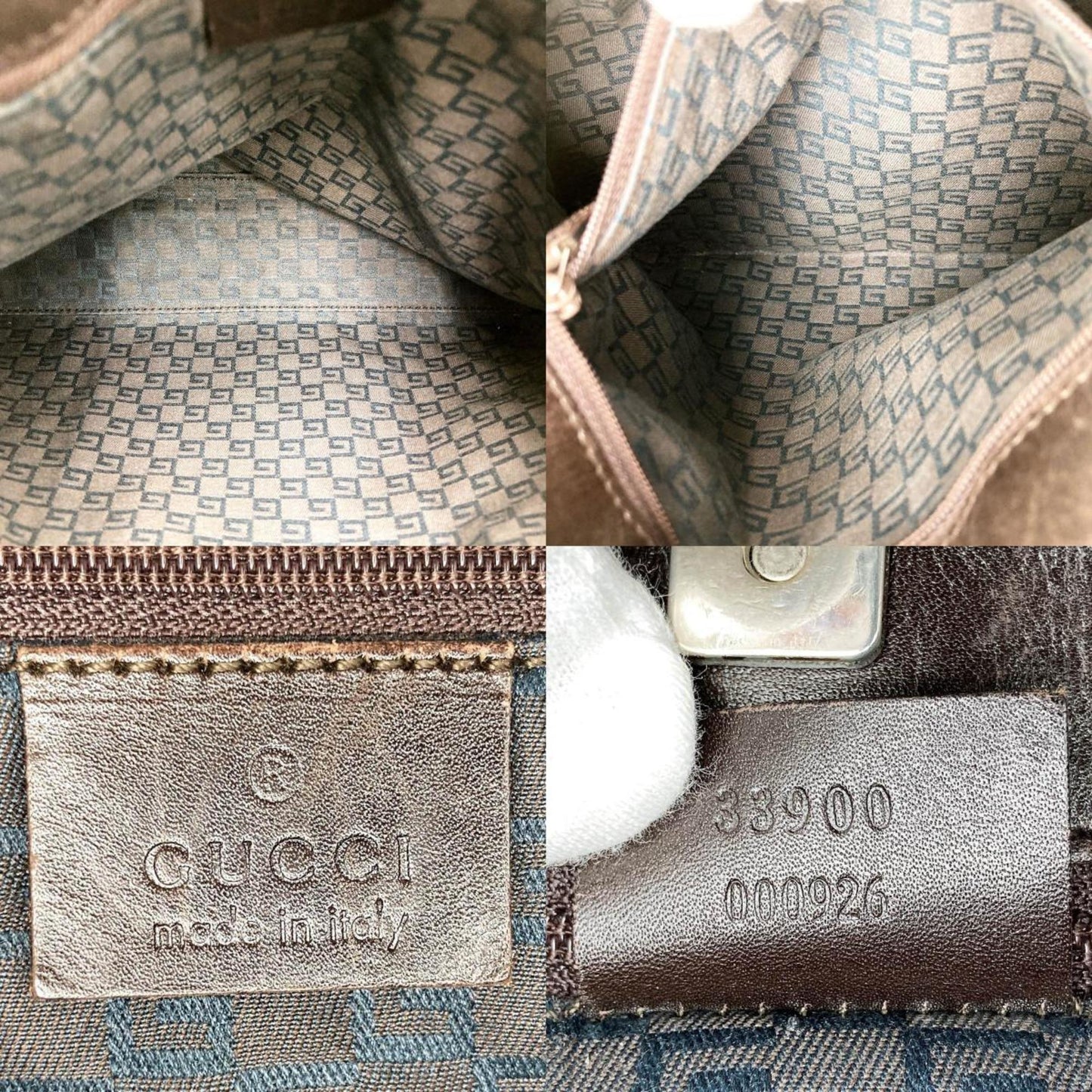 Gucci Ophidia  Suede Shopper Bag ()