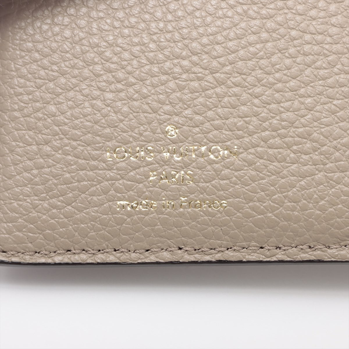Louis Vuitton Monogram Emplant Portfolio Clair M80152 Tourtree Compact Wallet