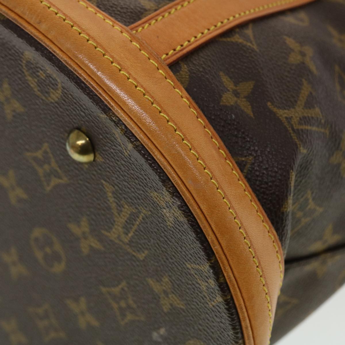 LOUIS VUITTON Monogram Bucket GM Shoulder Bag M42236 LV 44001