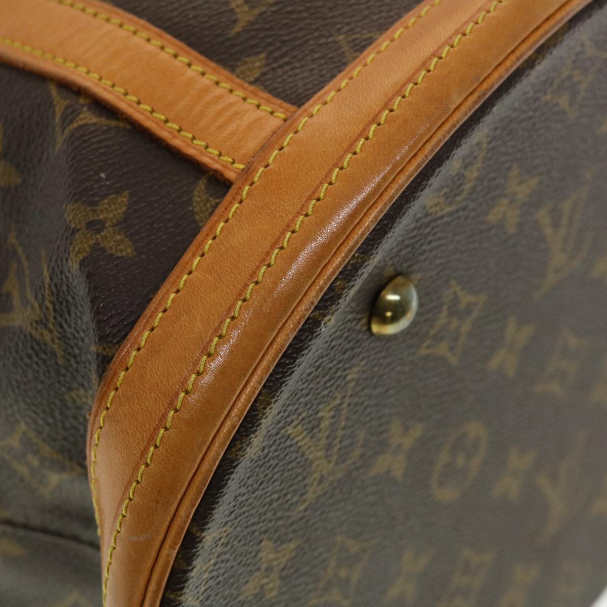 LOUIS VUITTON Monogram Bucket GM Shoulder Bag M42236 LV 44001