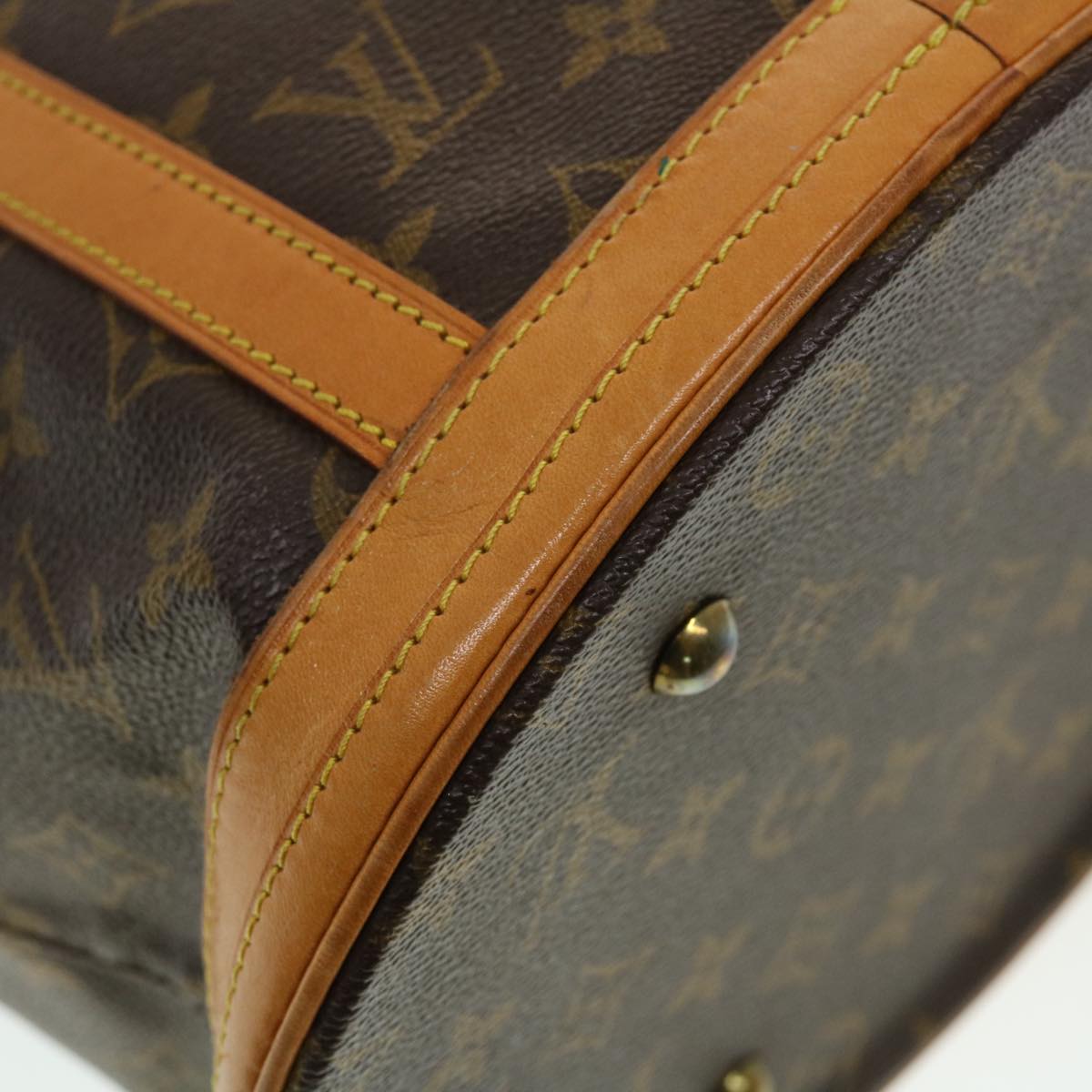 LOUIS VUITTON Monogram Bucket GM Shoulder Bag M42236 LV 44001