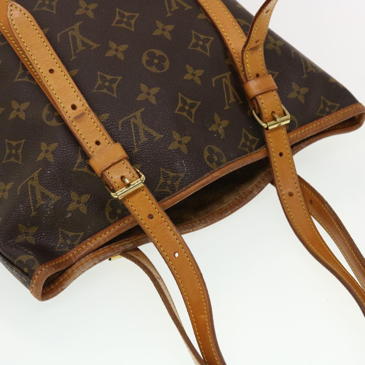 LOUIS VUITTON Monogram Bucket GM Shoulder Bag M42236 LV 44001