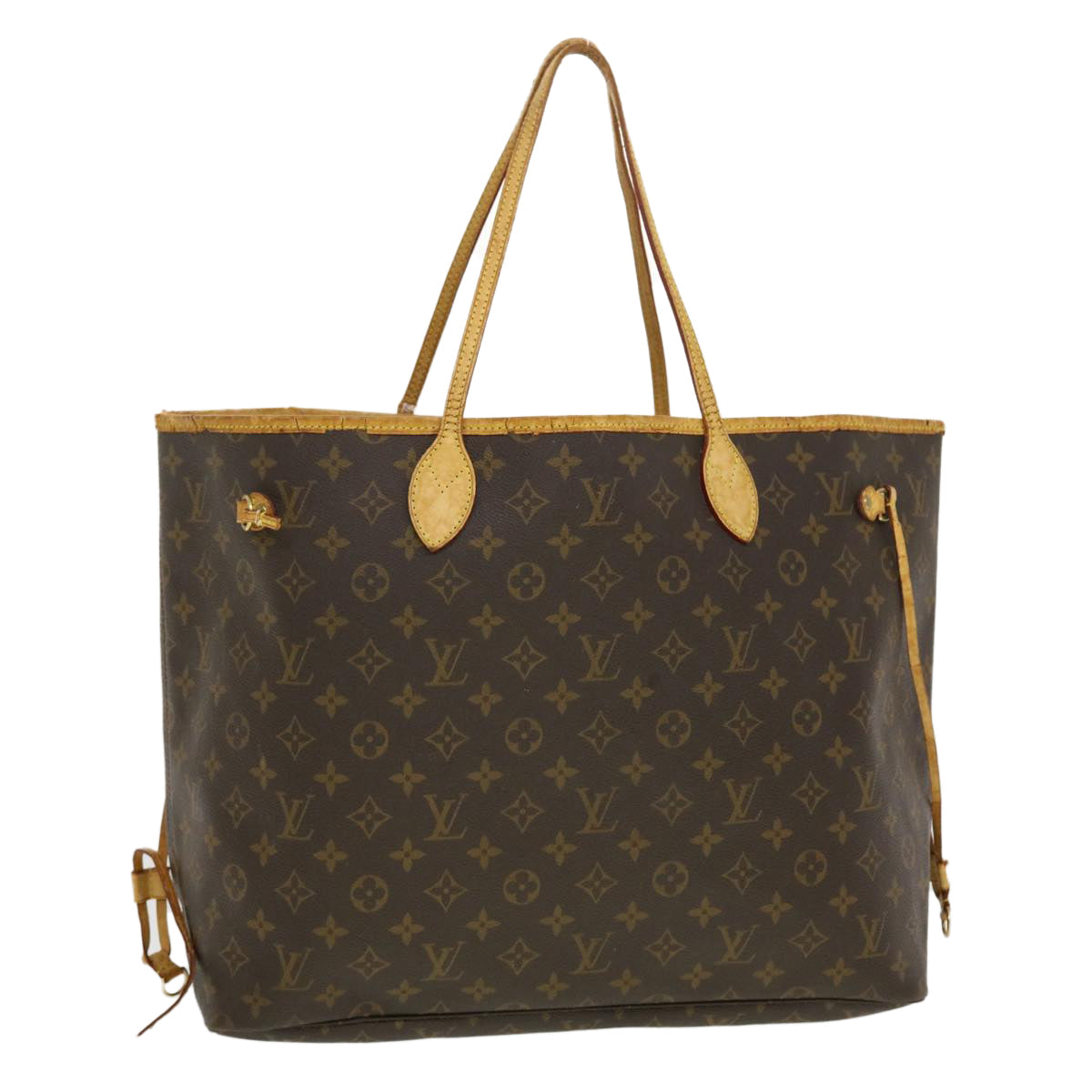 LOUIS VUITTON Monogram Neverfull GM Tote Bag M40157 LV 44002