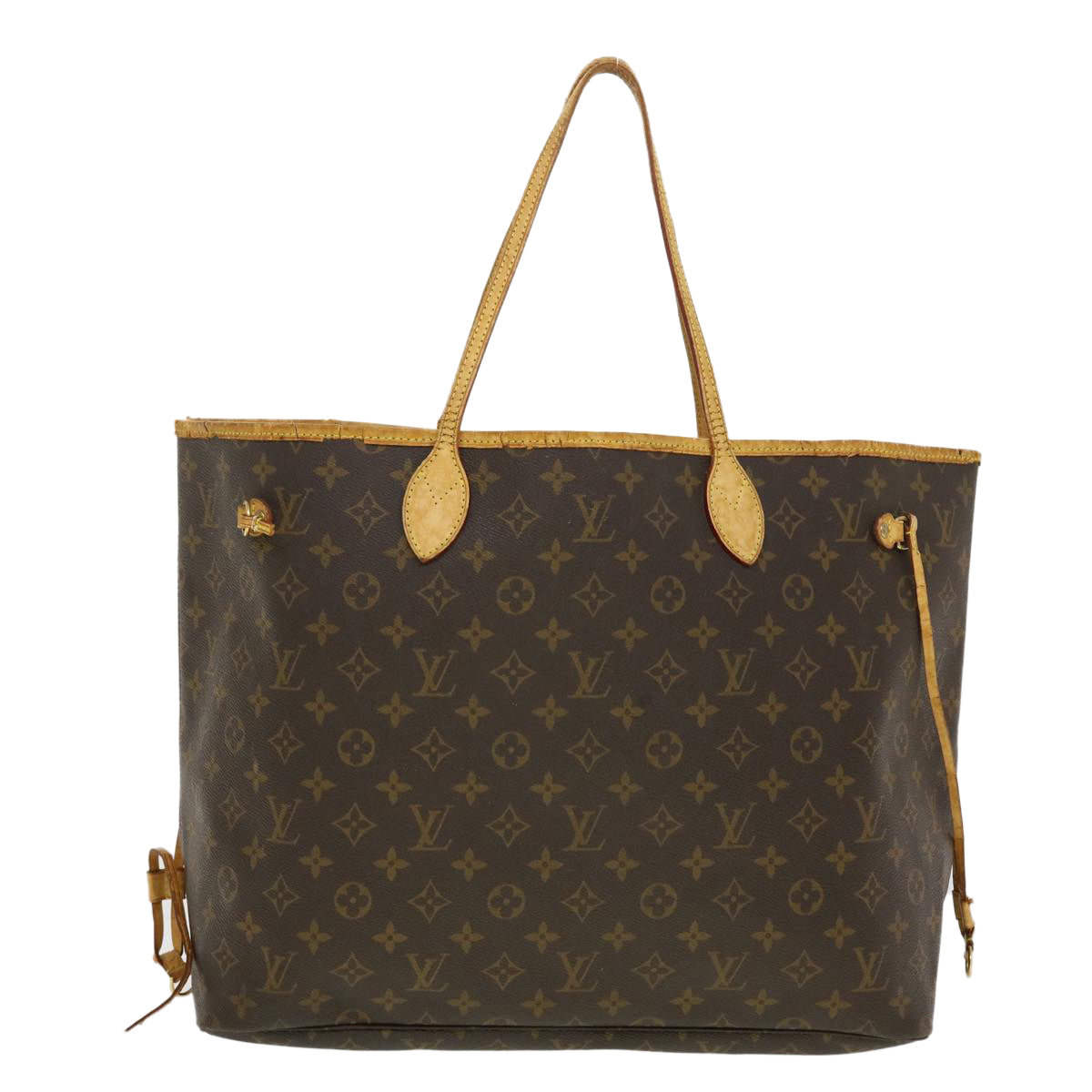 LOUIS VUITTON Monogram Neverfull GM Tote Bag M40157 LV 44002