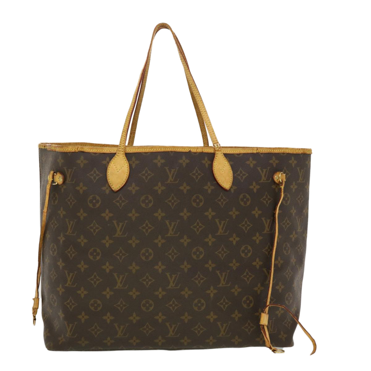 LOUIS VUITTON Monogram Neverfull GM Tote Bag M40157 LV 44002