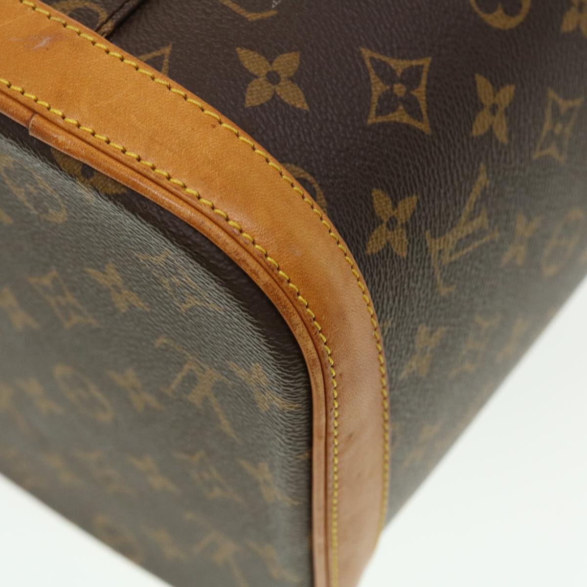 LOUIS VUITTON Monogram Nice Hand Bag 2way M47280 LV 44015