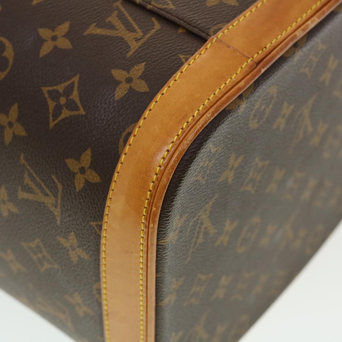 LOUIS VUITTON Monogram Nice Hand Bag 2way M47280 LV 44015