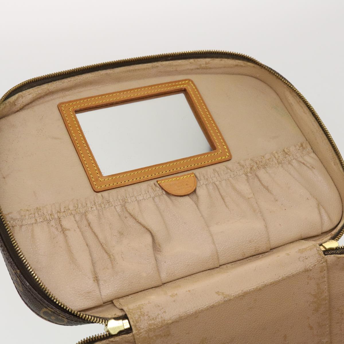 LOUIS VUITTON Monogram Nice Hand Bag 2way M47280 LV 44015