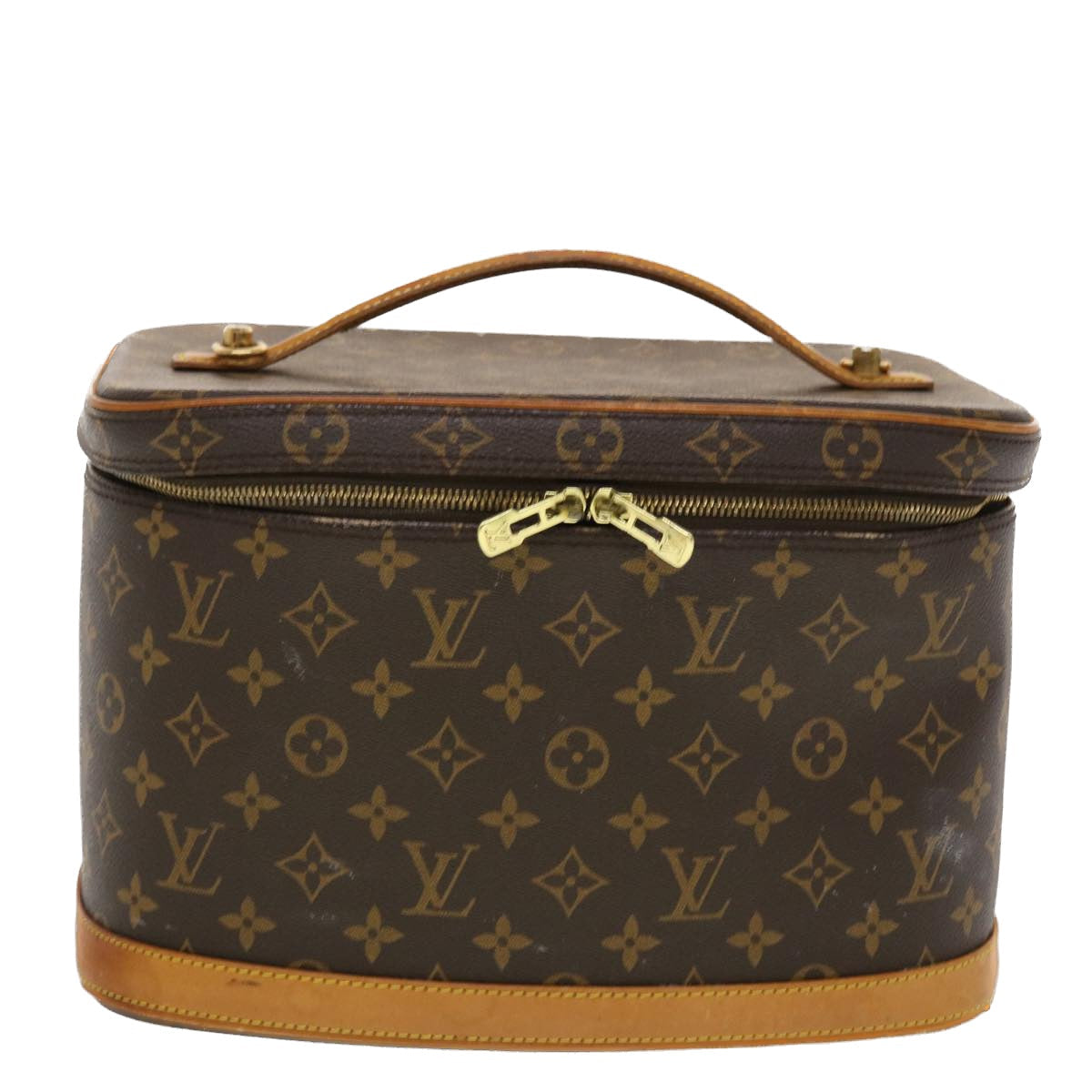 LOUIS VUITTON Monogram Nice Hand Bag 2way M47280 LV 44015