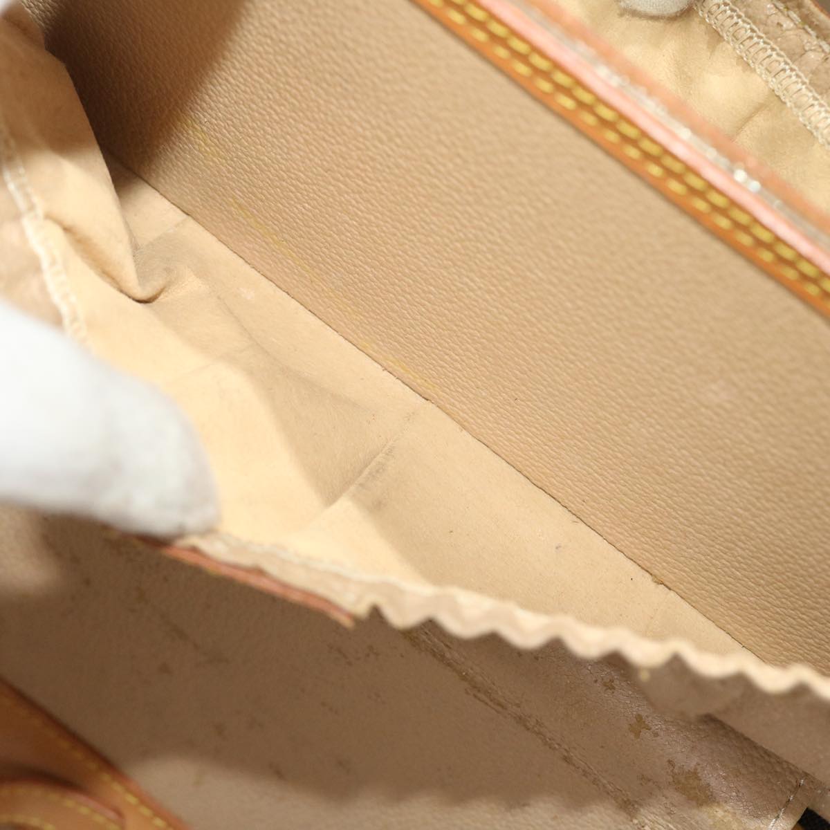 LOUIS VUITTON Monogram Nice Hand Bag 2way M47280 LV 44015
