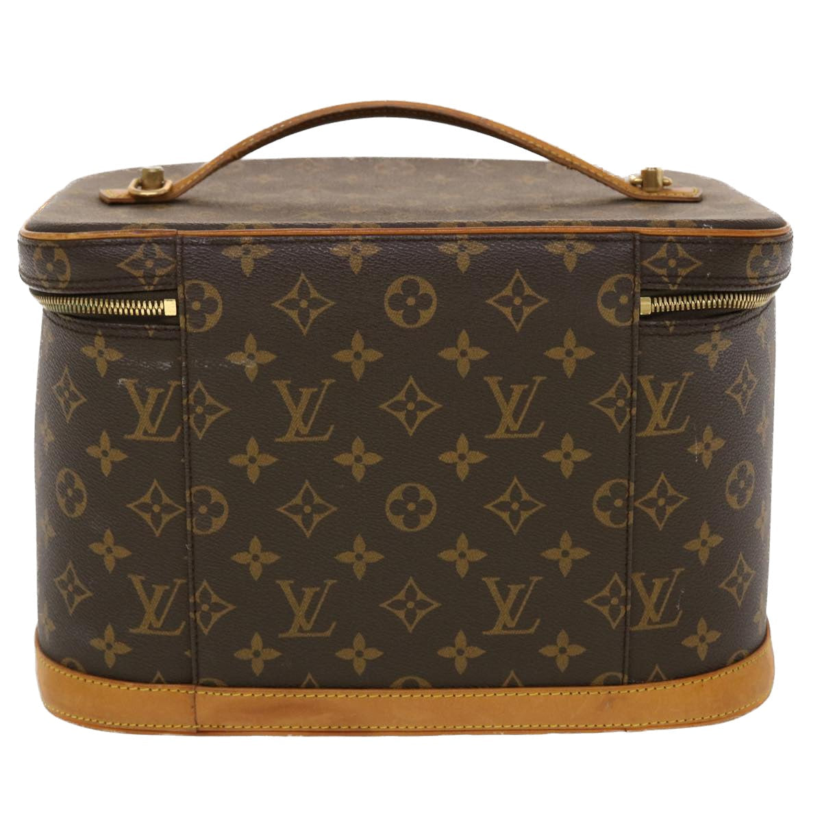 LOUIS VUITTON Monogram Nice Hand Bag 2way M47280 LV 44015