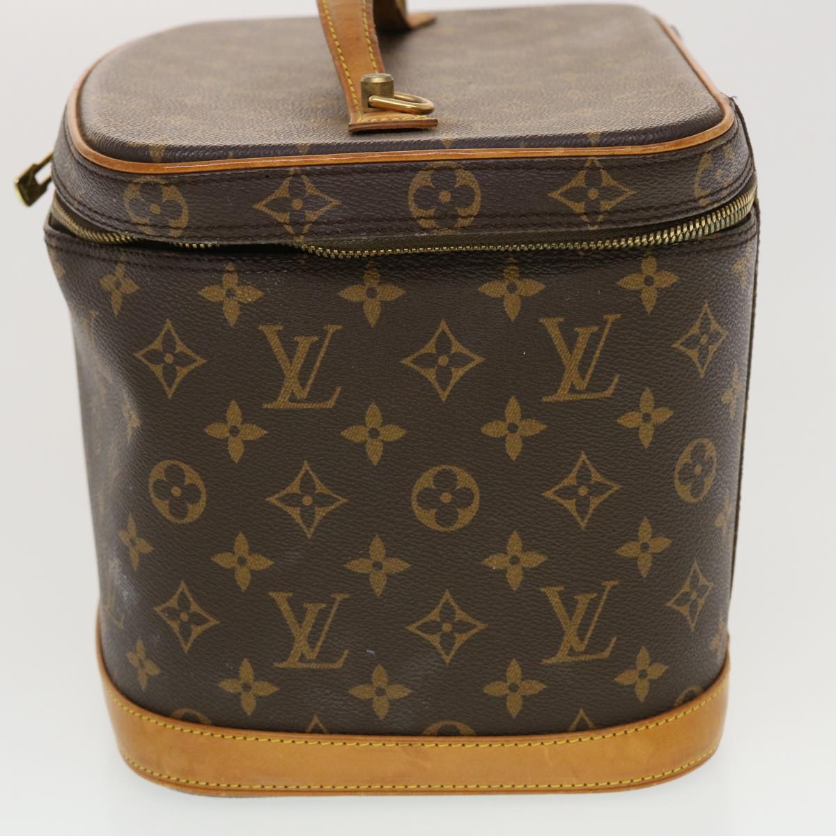 LOUIS VUITTON Monogram Nice Hand Bag 2way M47280 LV 44015