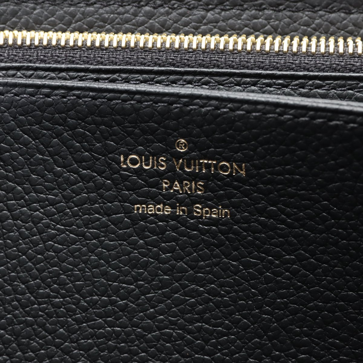 Louis Vuitton Monogram Amplant  Wallet M61864 Noneir Round Zip Wallet