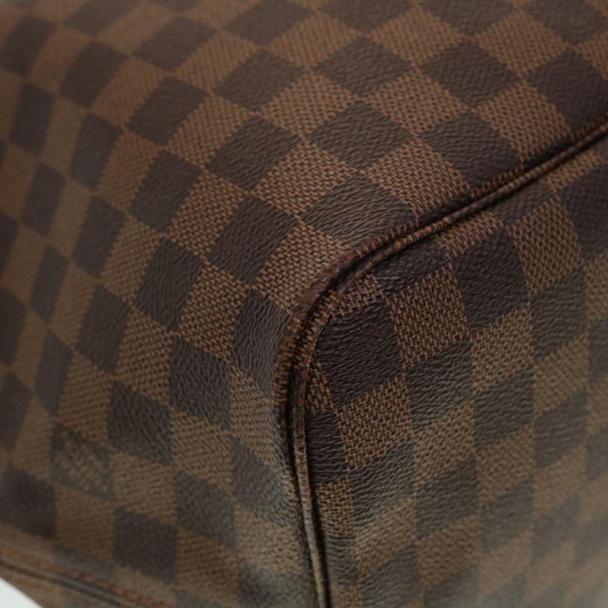 LOUIS VUITTON Damier Ebene Neverfull GM Tote Bag N51106 LV 44034