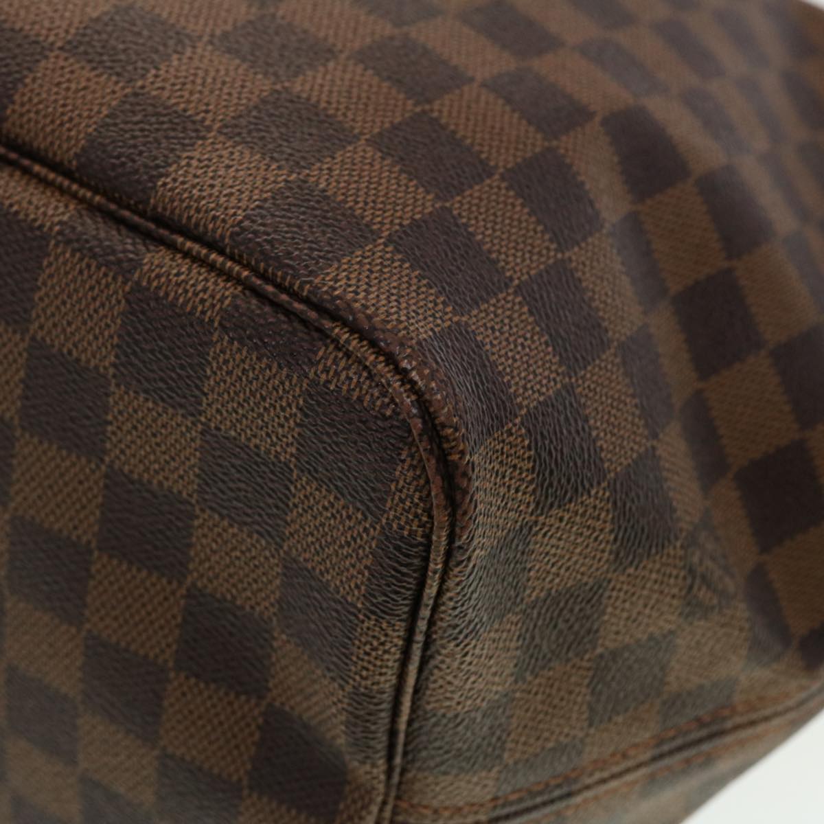 LOUIS VUITTON Damier Ebene Neverfull GM Tote Bag N51106 LV 44034