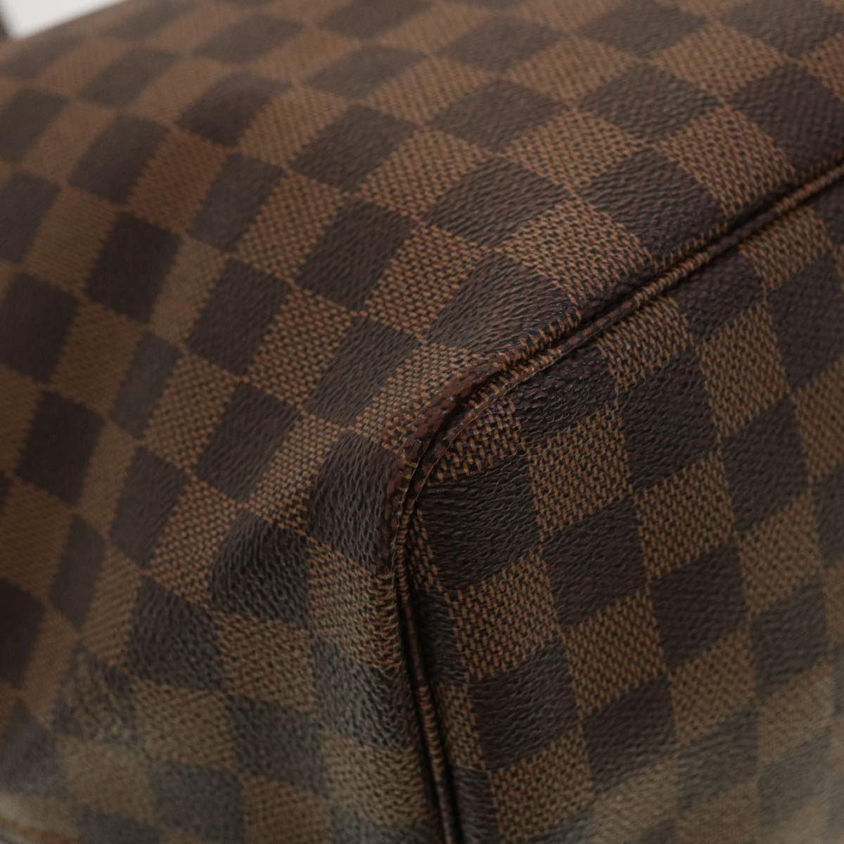 LOUIS VUITTON Damier Ebene Neverfull GM Tote Bag N51106 LV 44034