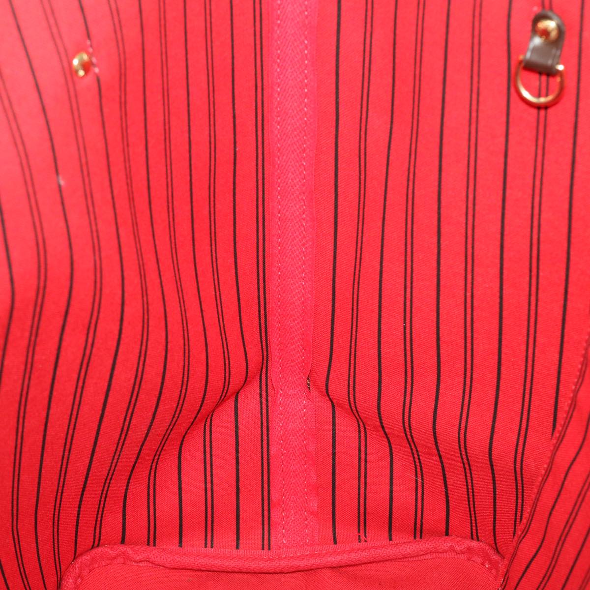 LOUIS VUITTON Damier Ebene Neverfull GM Tote Bag N51106 LV 44034