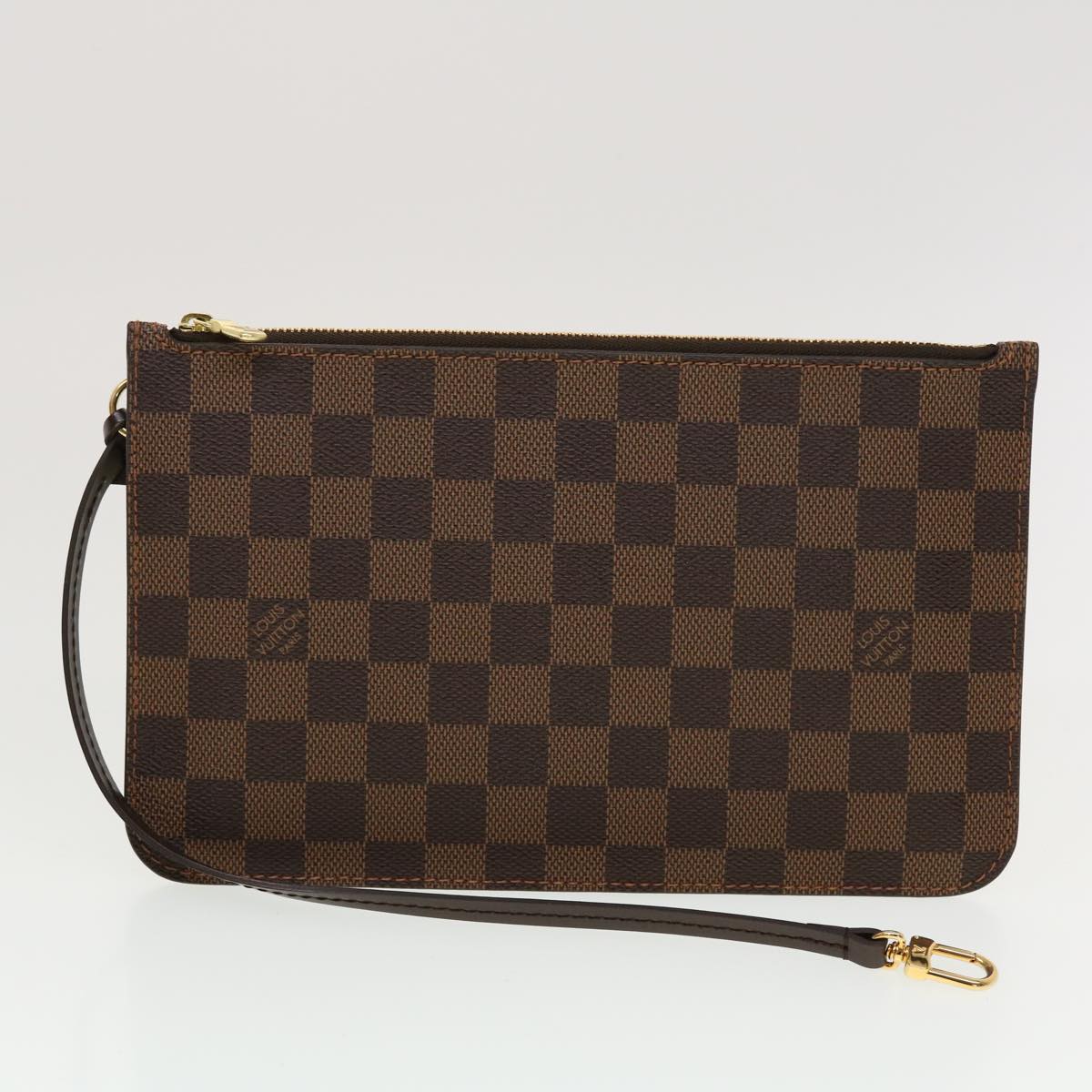 LOUIS VUITTON Damier Ebene Neverfull GM Tote Bag N51106 LV 44034