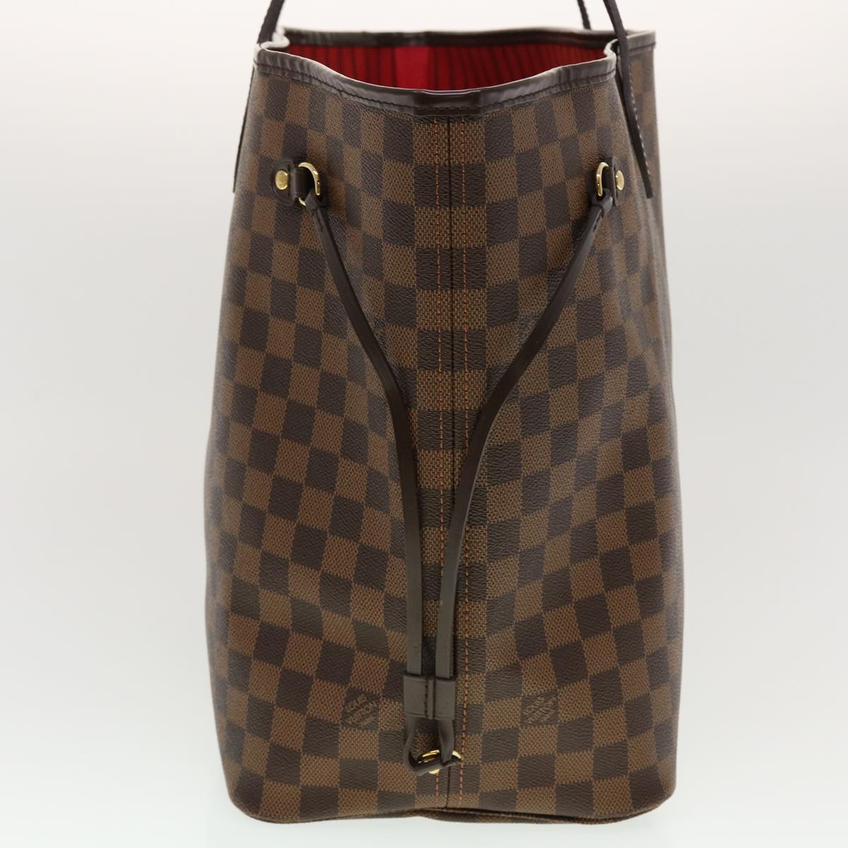 LOUIS VUITTON Damier Ebene Neverfull GM Tote Bag N51106 LV 44034