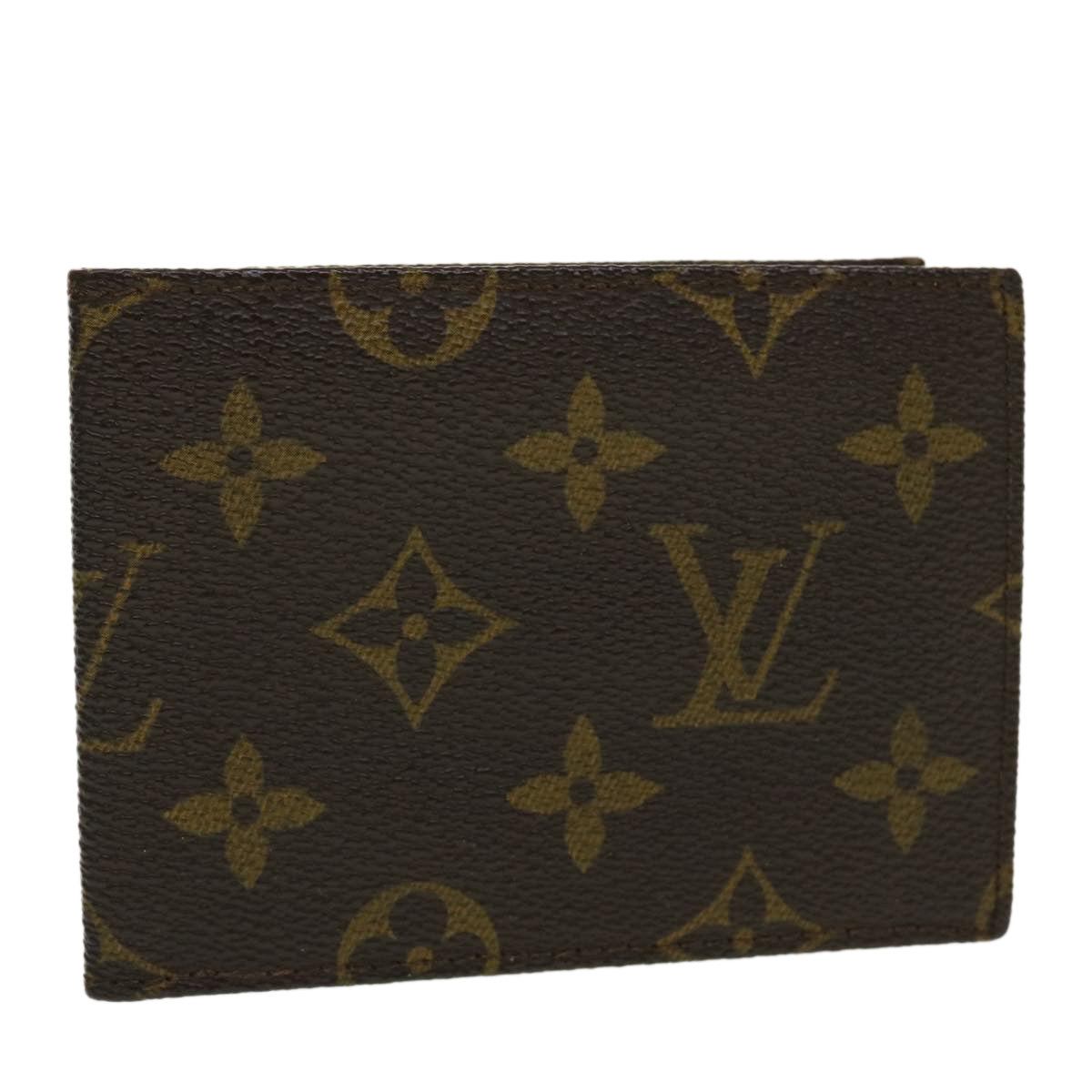 LOUIS VUITTON Monogram Passport Case LV 44077