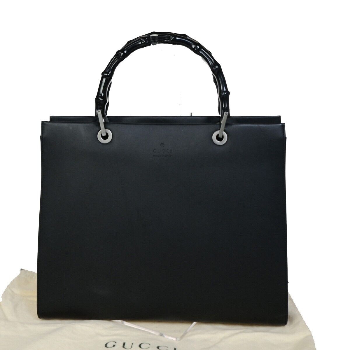 Luxury Gucci Trending 2025 Bamboo  Leather Handbag ()