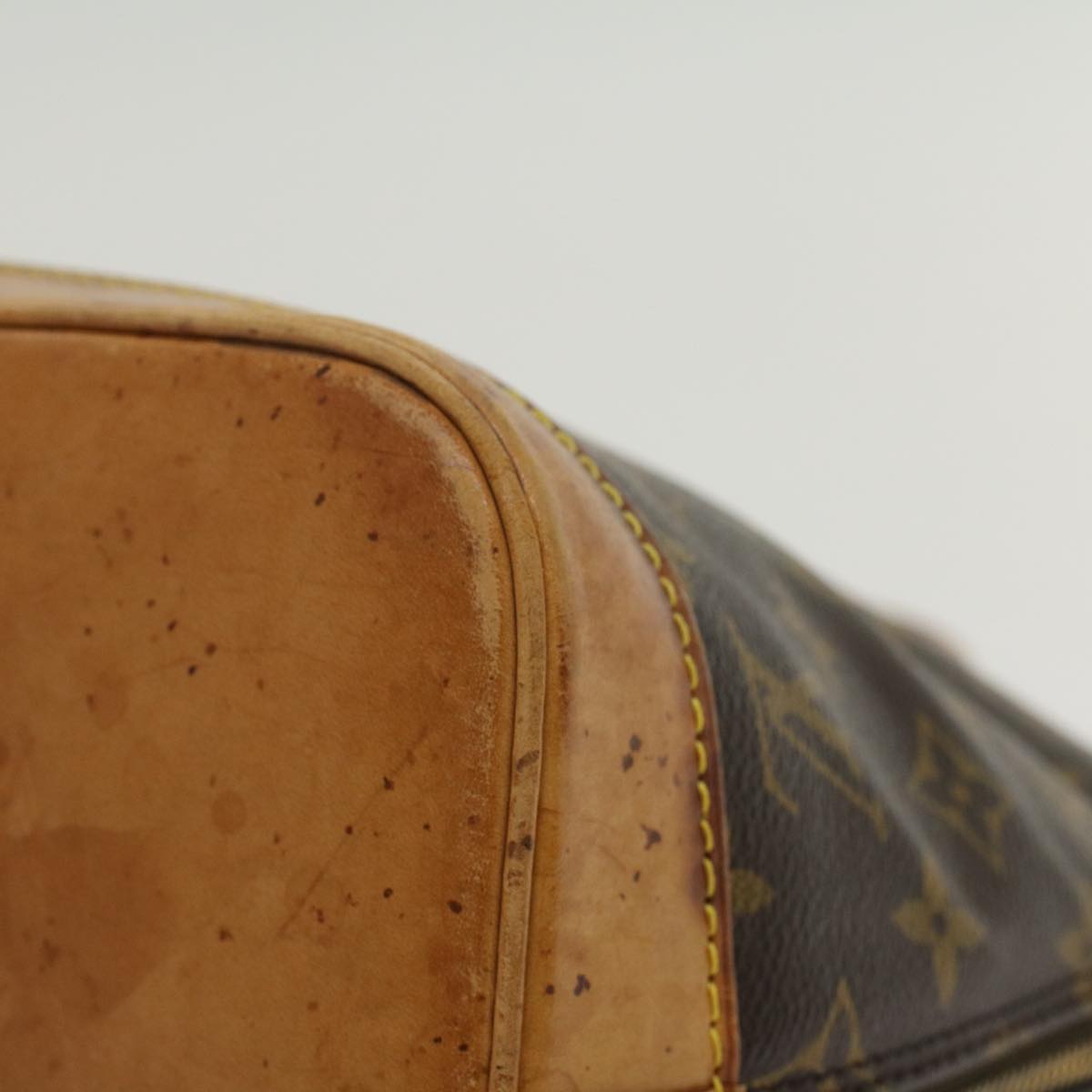 LOUIS VUITTON Monogram Alma Hand Bag M51130 LV 44090