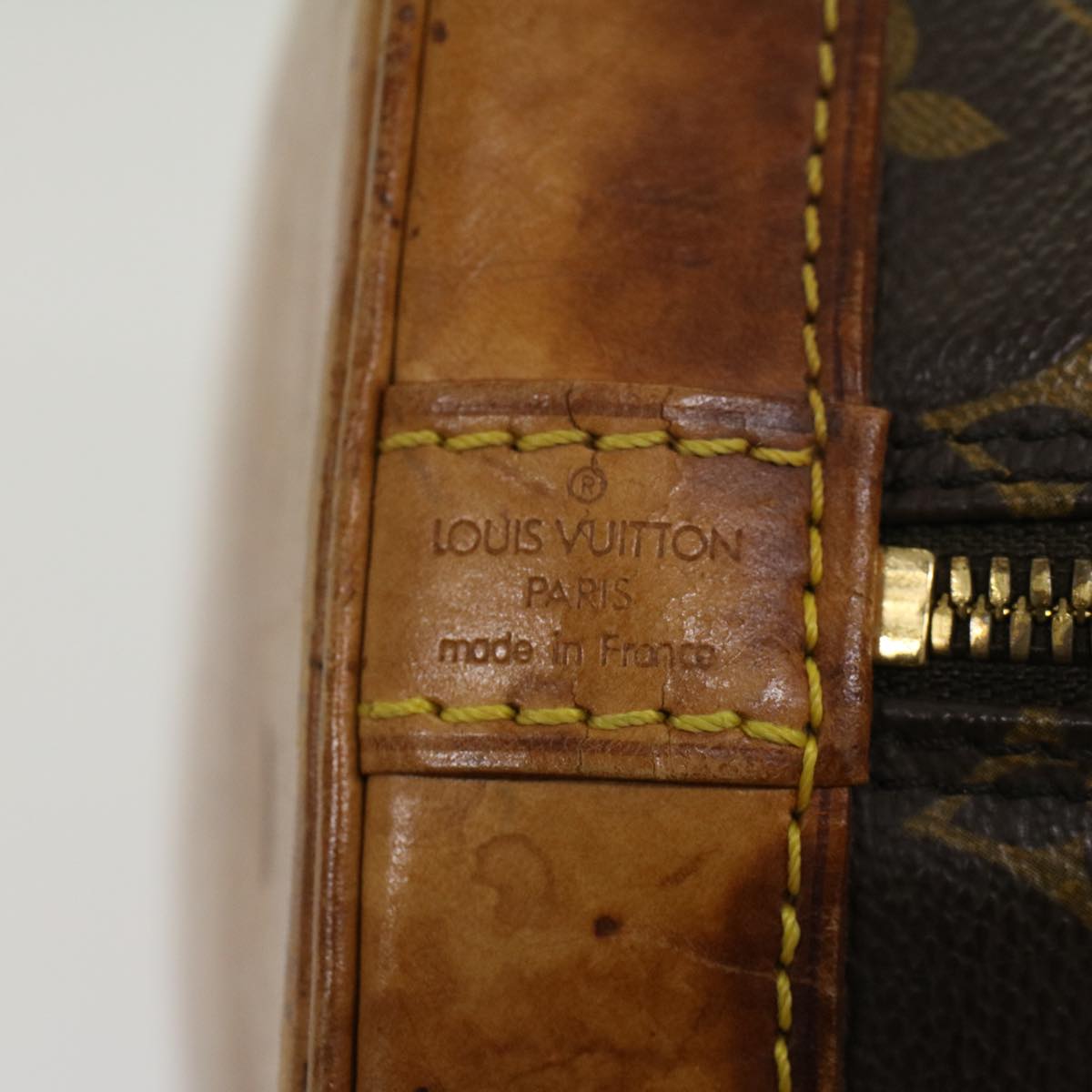 LOUIS VUITTON Monogram Alma Hand Bag M51130 LV 44090