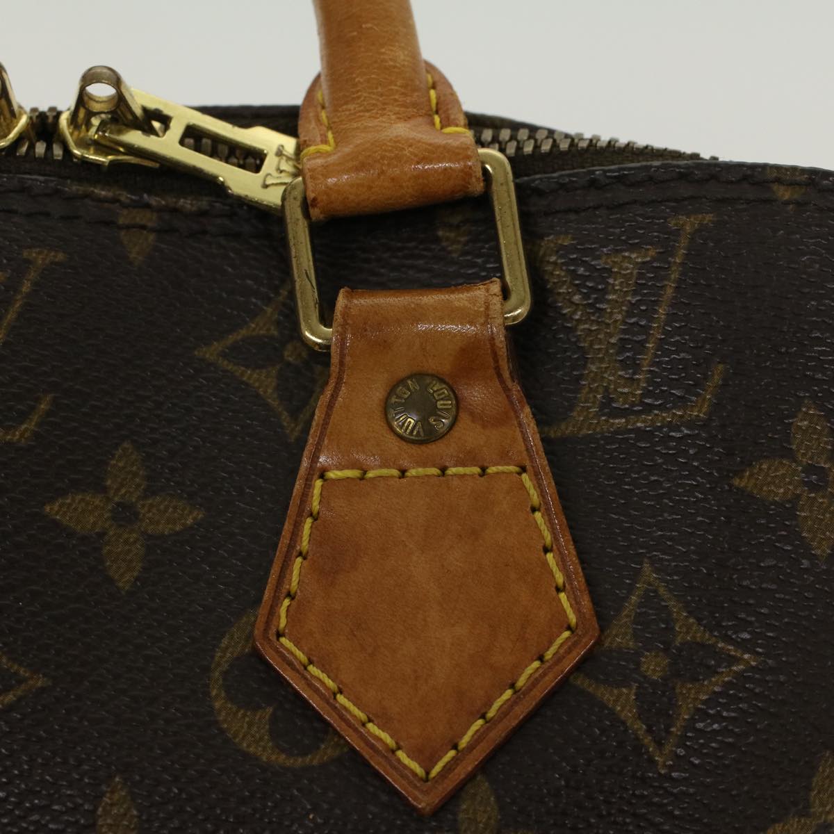 LOUIS VUITTON Monogram Alma Hand Bag M51130 LV 44090