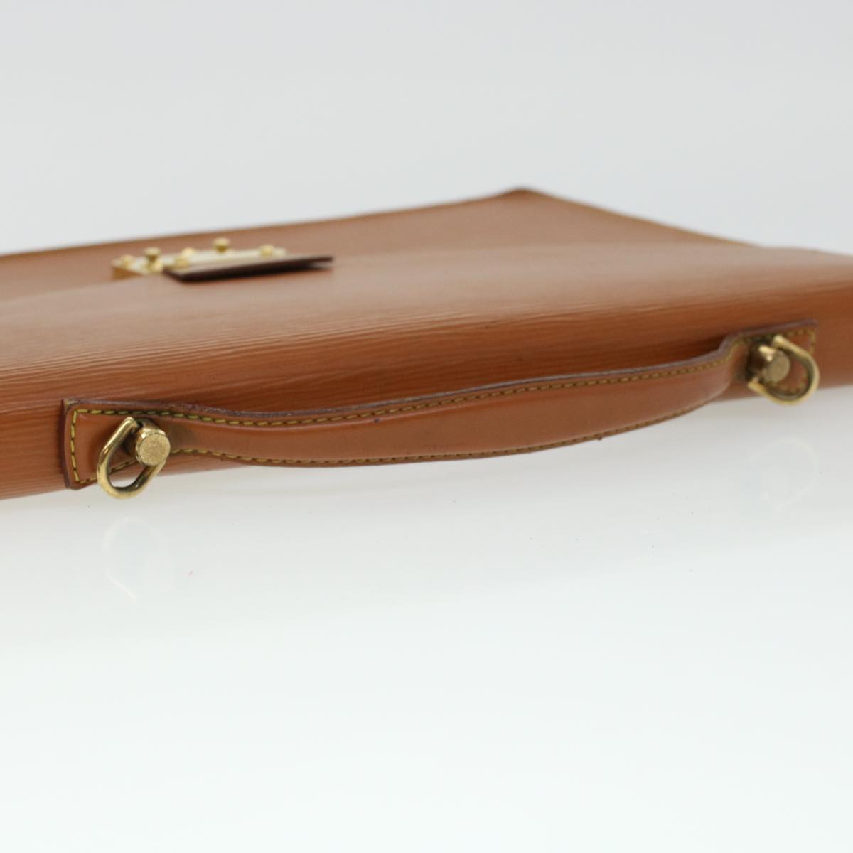 LOUIS VUITTON Epi Porte Documents Bandouliere Briefcase Brown M54468 44097