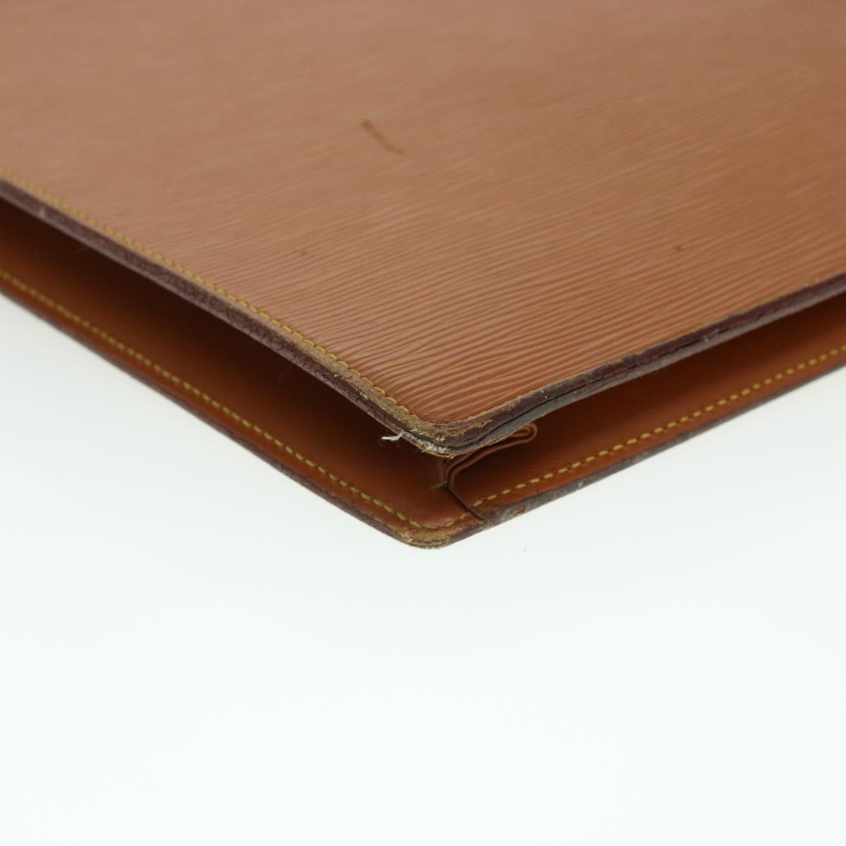 LOUIS VUITTON Epi Porte Documents Bandouliere Briefcase Brown M54468 44097