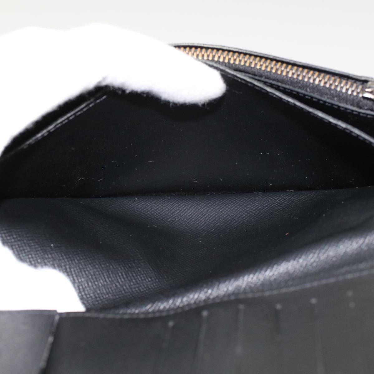 LOUIS VUITTON Eclipse Split Portefeuille Braza Long Wallet M63027 LV 44110