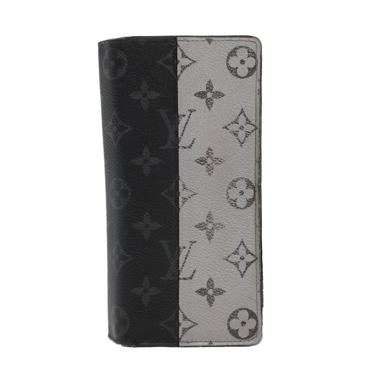 LOUIS VUITTON Eclipse Split Portefeuille Braza Long Wallet M63027 LV 44110