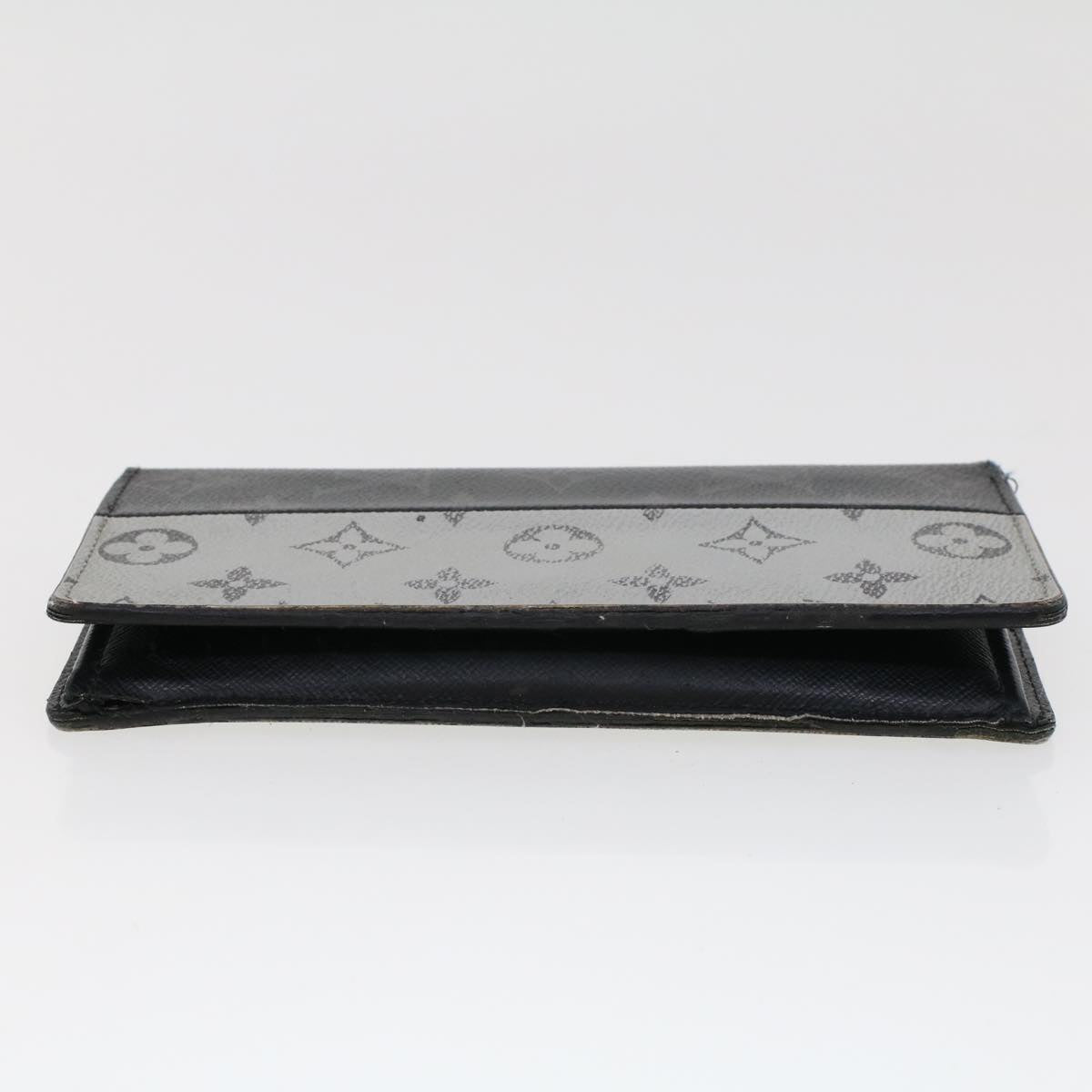 LOUIS VUITTON Eclipse Split Portefeuille Braza Long Wallet M63027 LV 44110