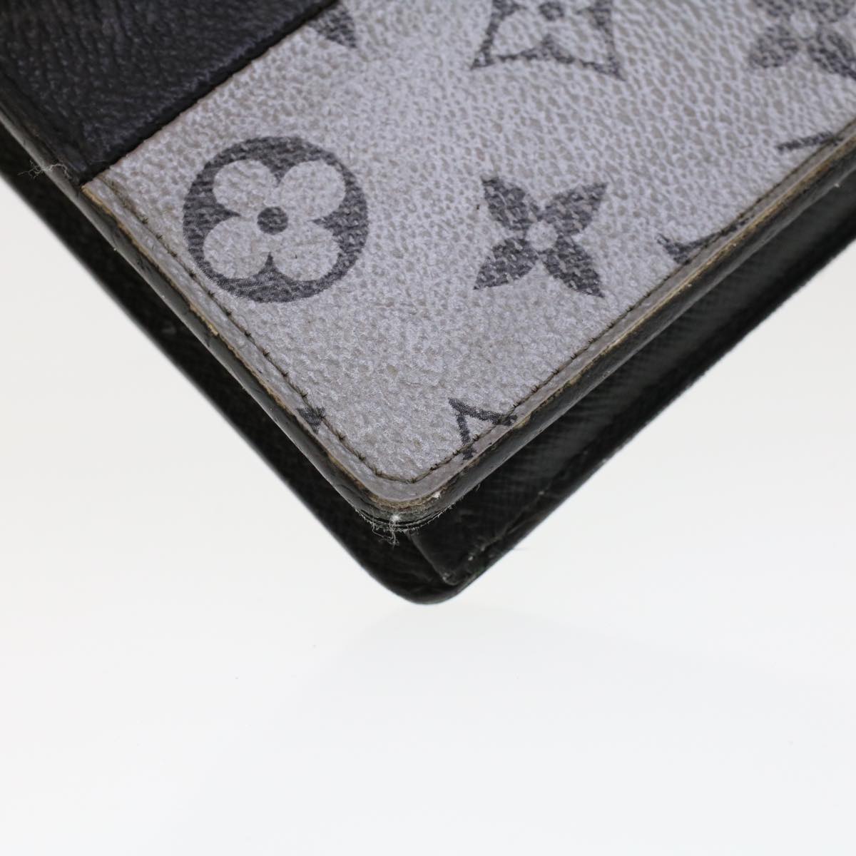 LOUIS VUITTON Eclipse Split Portefeuille Braza Long Wallet M63027 LV 44110