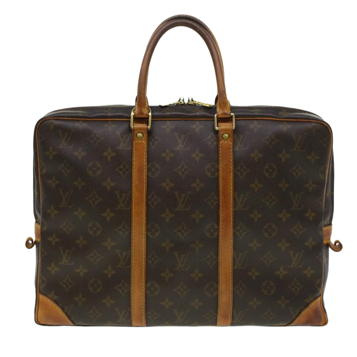 LOUIS VUITTON Monogram Porte Documents Voyage Business Bag M53361 LV 44117