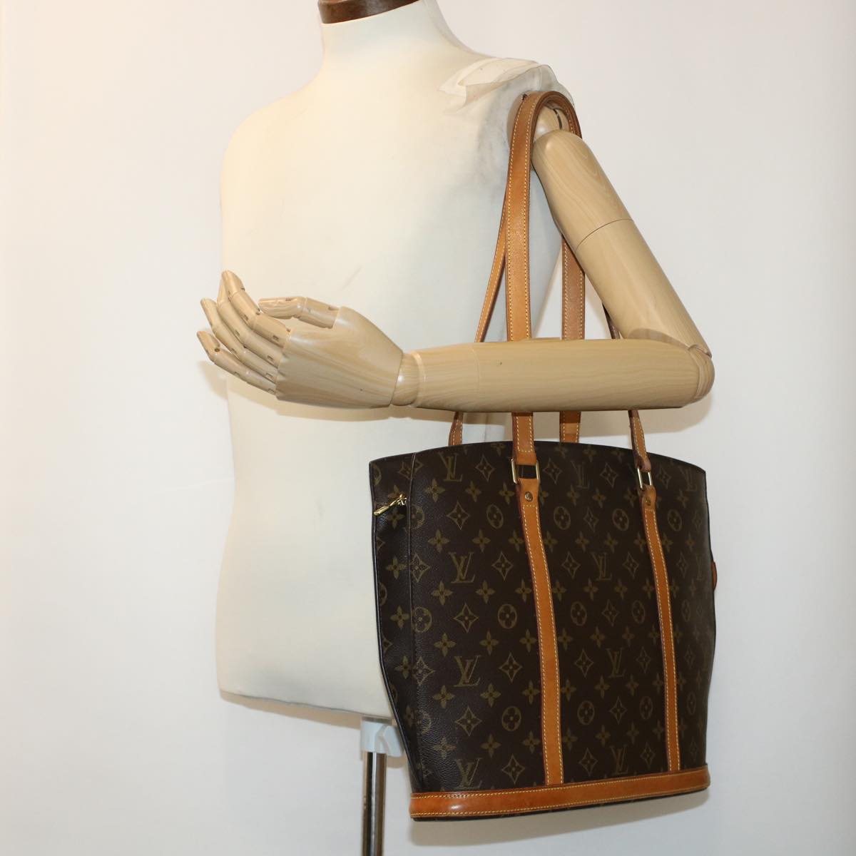 LOUIS VUITTON Monogram Babylone Tote Bag M51102 LV 44119