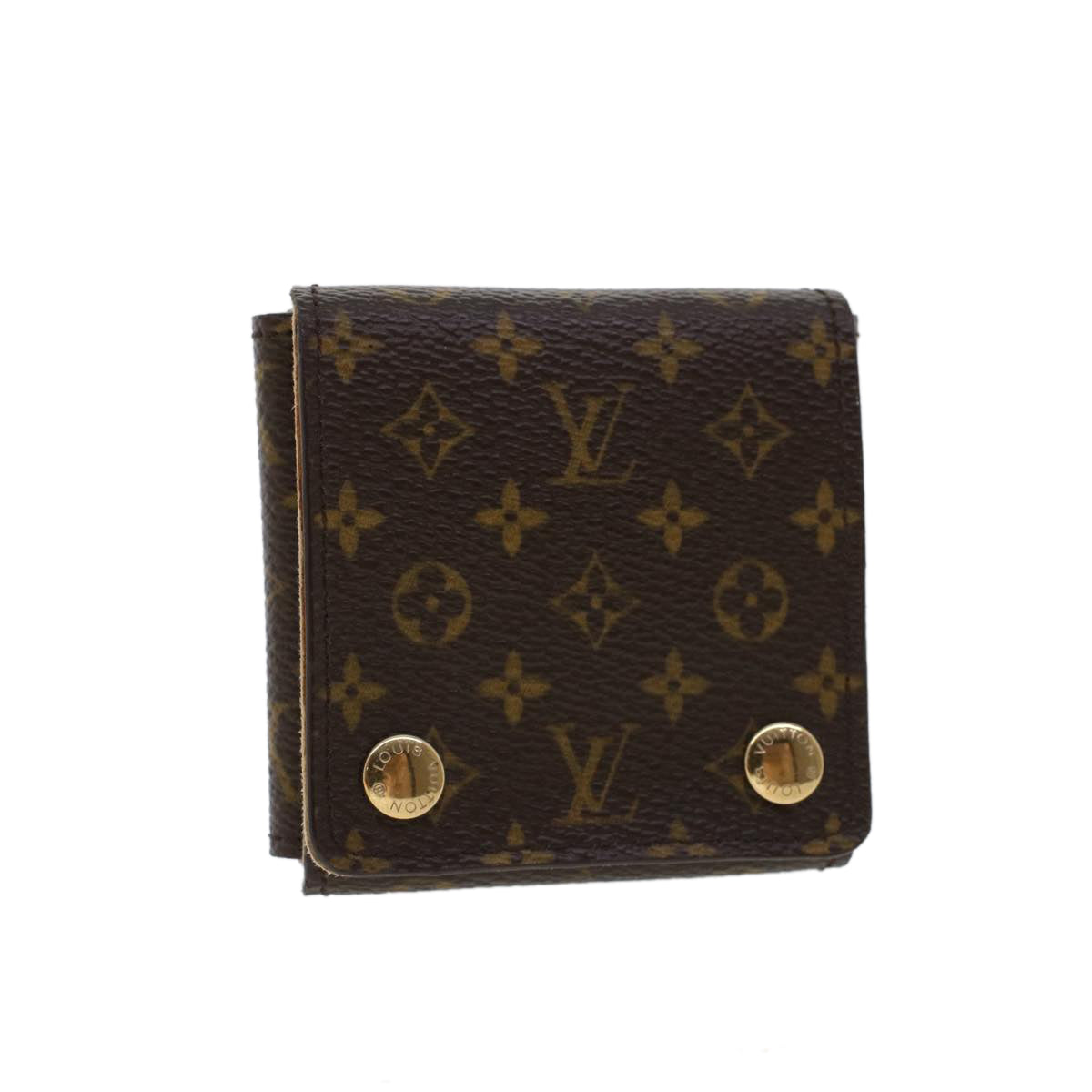 LOUIS VUITTON Monogram Jewelry Case Accessory Case LV 44127
