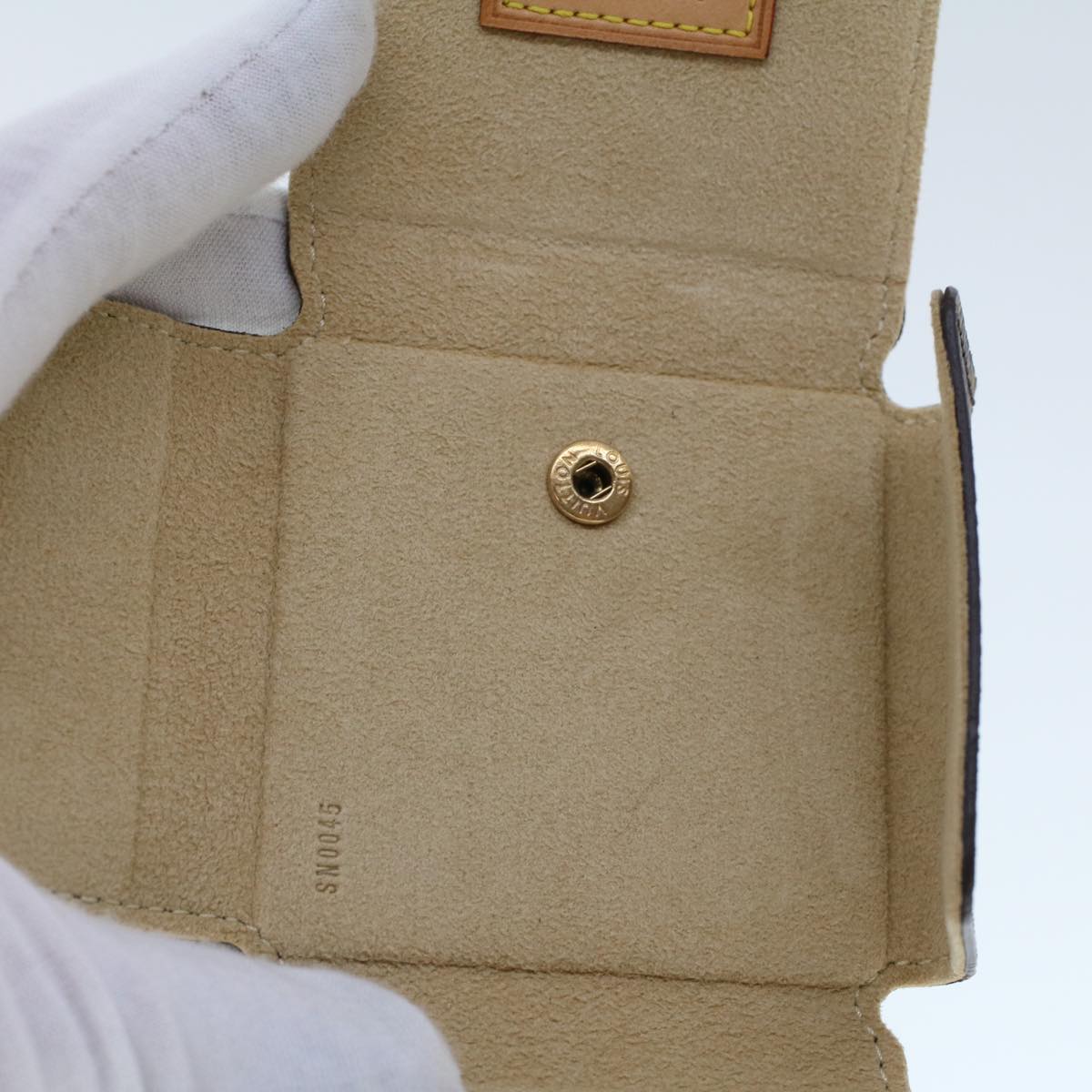 LOUIS VUITTON Monogram Jewelry Case Accessory Case LV 44127