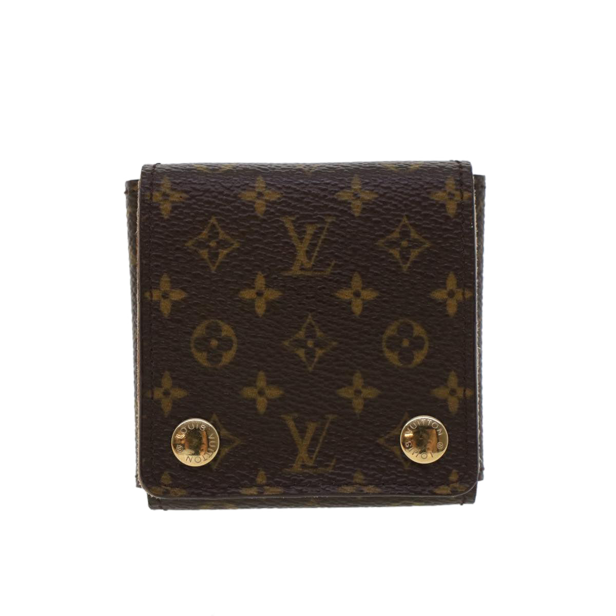 LOUIS VUITTON Monogram Jewelry Case Accessory Case LV 44127