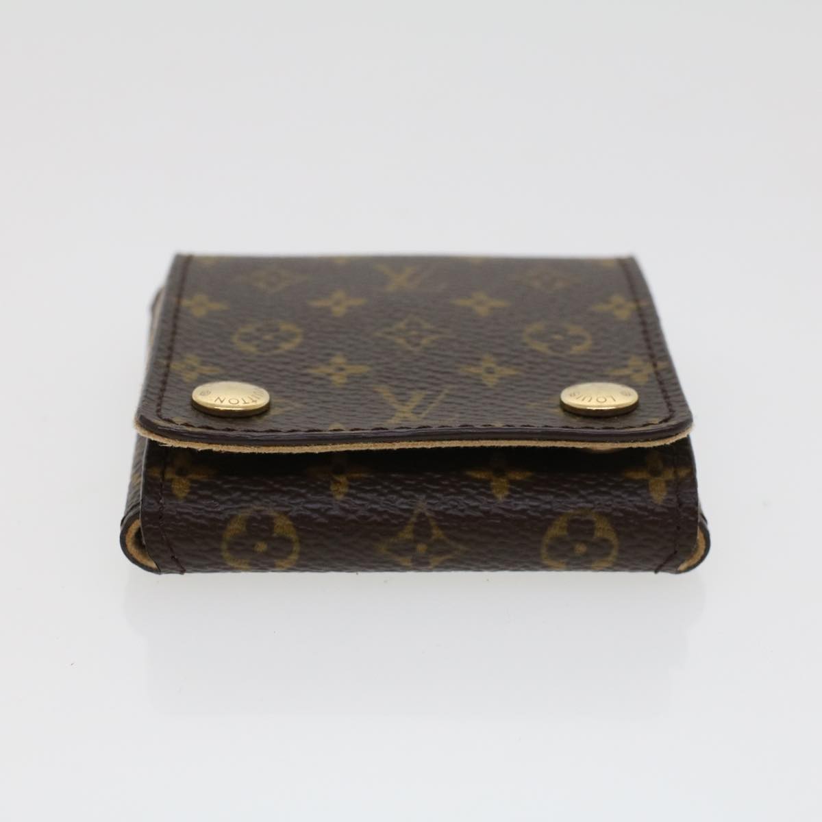 LOUIS VUITTON Monogram Jewelry Case Accessory Case LV 44127