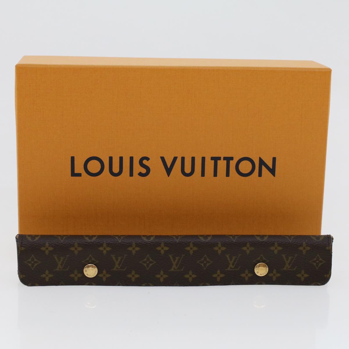 LOUIS VUITTON Monogram Jewelry Case Accessory Case LV 44129