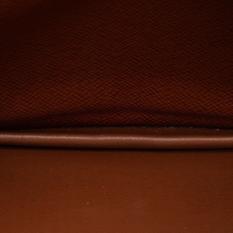 Louis Vuitton Monogram Portcourt Credit Long Wallet Long Wallet M60825 Brown PVC Leather  Louis Vuitton