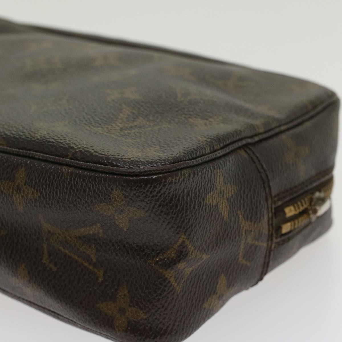 LOUIS VUITTON Monogram Trousse Toilette 23 Clutch Bag M47524 LV 44189