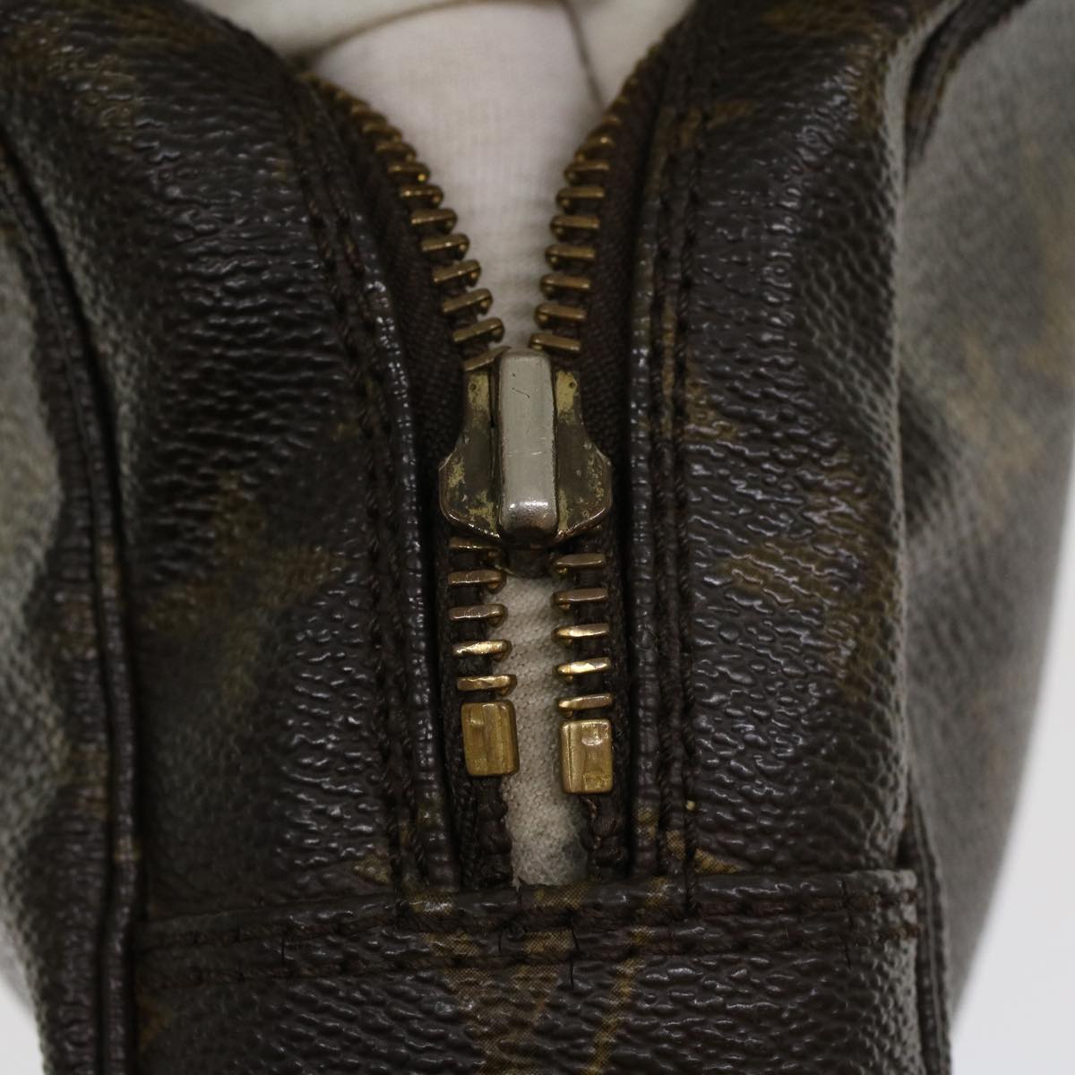LOUIS VUITTON Monogram Trousse Toilette 23 Clutch Bag M47524 LV 44189