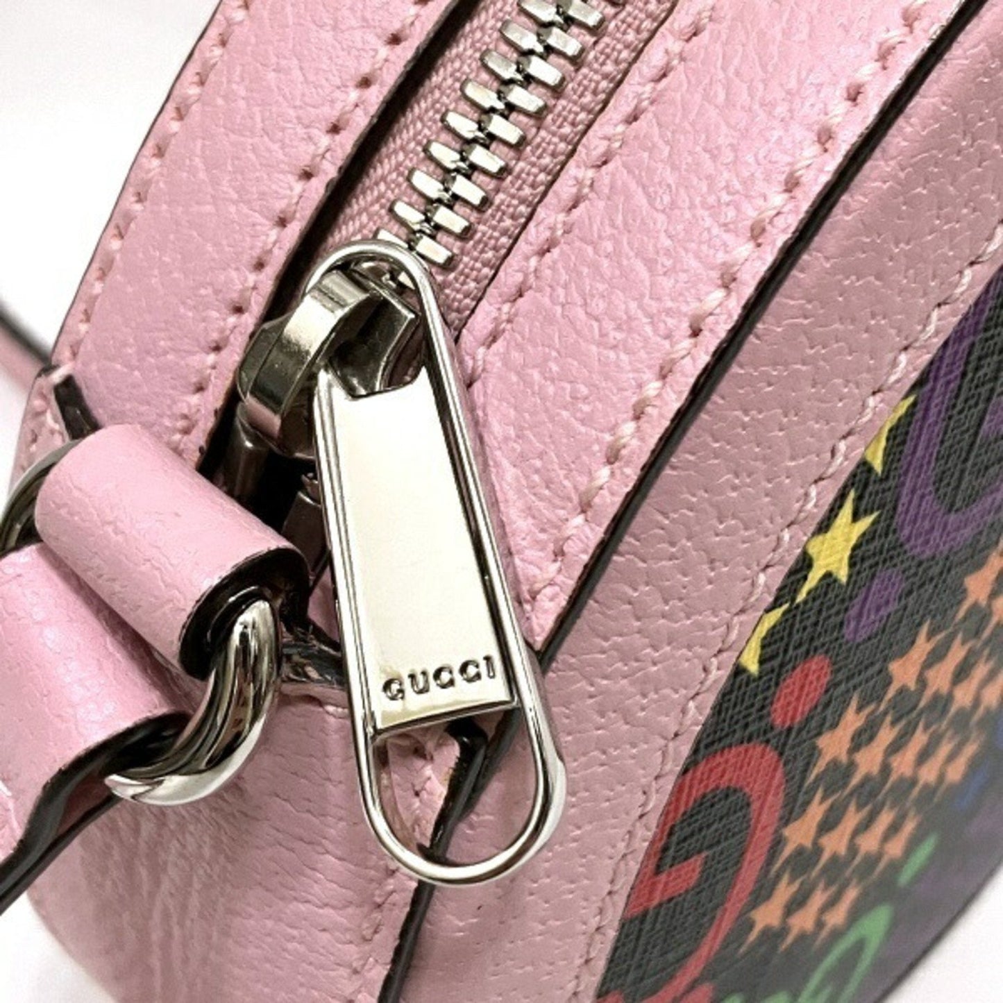 Gucci Psychedelic  Leather Shoulder Bag ()